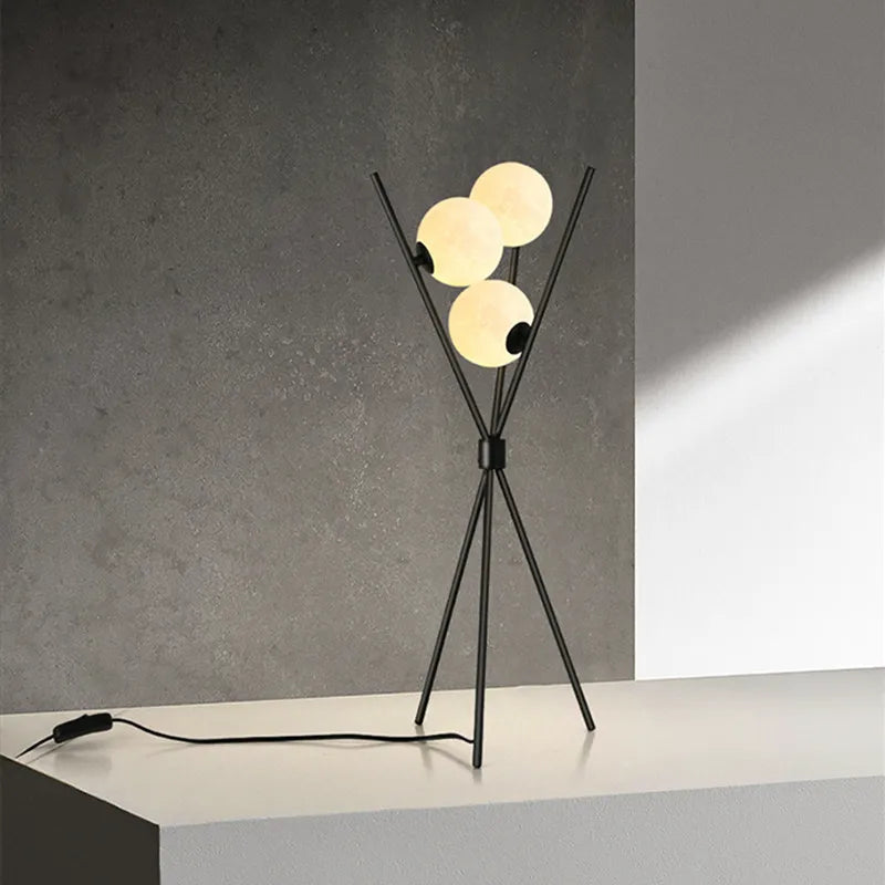 CozyGlow Tripod Floor Lamp