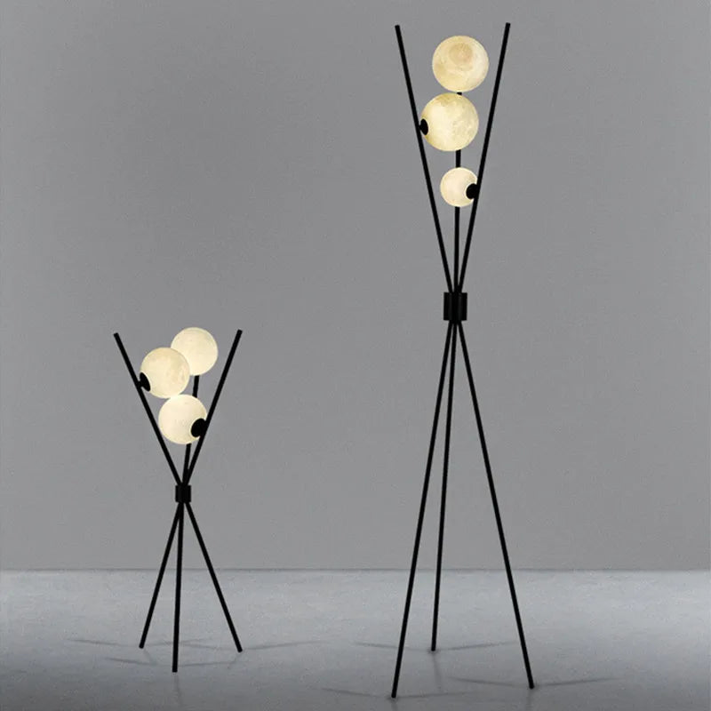 CozyGlow Tripod Floor Lamp