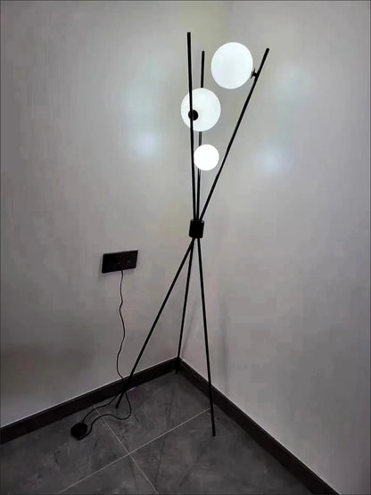 CozyGlow Tripod Floor Lamp